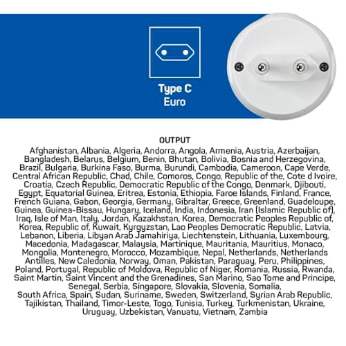 Go Travel EU 2 Pin Electric Shaver & Toothbrush Plug Adapter, Euro Socket — view 6