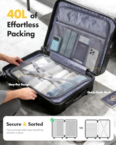 Lekesky Cabin Suitcase 55x40x20 — view 3