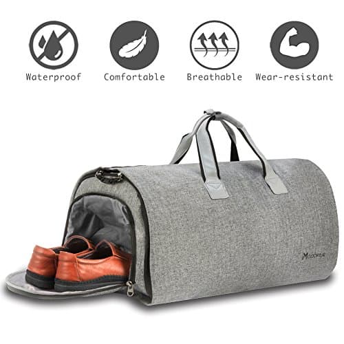 Modoker 45L 2-in-1 Convertible Garment Bag with Shoulder Strap — view 4