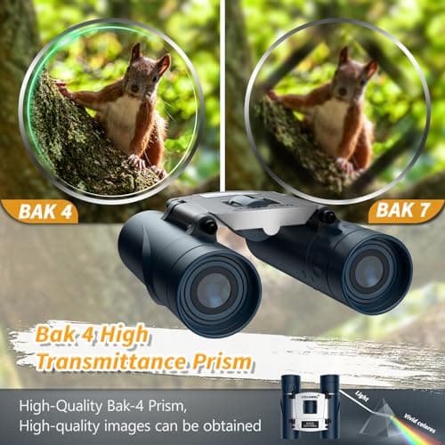 USCAMEL Binoculars Kids, Compact Binoculars Childrens, Waterproof Small Binocular For Bird Watching, Travel, Camping, Hunting — view 3
