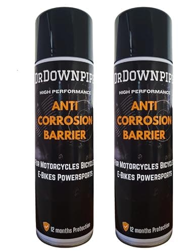 Anti Corrosion Spray Twin Pack (2 x 500ml) – Heavy Duty Rust Protection & Prevention Aerosol for Cars, Motorbikes, Ebikes, Vans, Tools & Outdoor Metal – Long-Lasting Corrosion Inhibitor