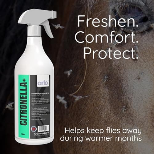 Citronella+ Fly Spray for Horses – Powerful Insect Protection | Long-Lasting Coat Spray for Horses & Ponies | Fast-Acting & Easy to Use | Summer Horse Care Essential — view 4