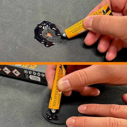 Neoprene Queen Premium Wetsuit Repair Kit - Make Long-Lasting Patch Repairs on Wetsuits in 10 Minutes — view 3