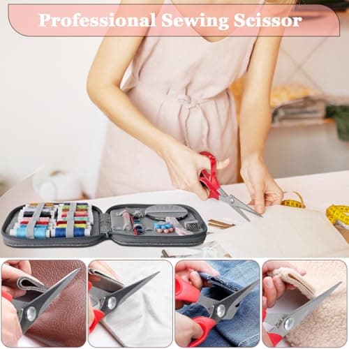 VynyQoo 90 Piece Sewing Kit with Portable Case for Travel and Emergency — view 4