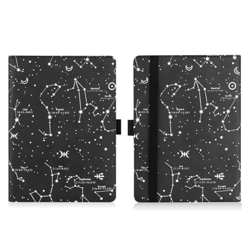 HGWALP Universal Stand Case for 6/6.8/7 inch paperwhite, PU Leather Stand Cover with Handstrap Compatible with All 6" 6.8" 7" Kindle Paperwhite/Colorsoft/Kobo/Pocketook/Sony eReaders-Constellation — view 2