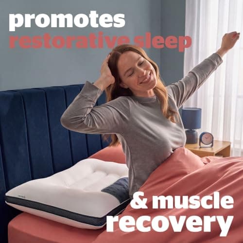 Silentnight Smart Sleep Magnetic Neck Therapy Pillow, Soothes Neck Ache — view 5