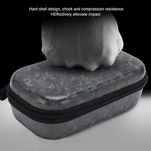 Joystick Storage Bag Carbon Texture Portable Storage Bag DSCLIK Fashion Style Anti Compression and Vibration Protection for RC Enthusiasts — view 5
