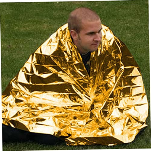Foil Emergency Blanket Reflective Thermal Blanket for Outdoor Survival — view 2