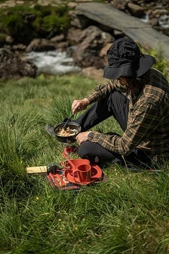 Lifeventure Ellipse Reusable 4-Piece Camping Tableware & Cutlery Set — view 3