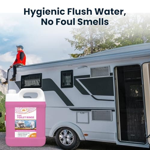 Filo Pink Toilet Rinse 2L, Concentrated Caravan Toilet Chemicals, Lavender Scent, Motorhome Fresh Flush Fluid, Eco Friendly Odour Eliminator for Portable Toilets — view 5