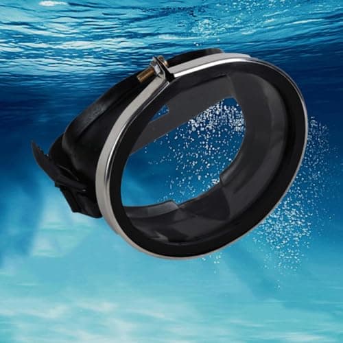 Diving Mask Waterproof Glass Swim Goggle with Stainless Steel Frame — view 3