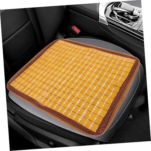GALPADA Summer Cooling Pad Breathable Seat for Weather Driving Made of Bamboo Material Fits Seats for Summer Road Trips — view 4
