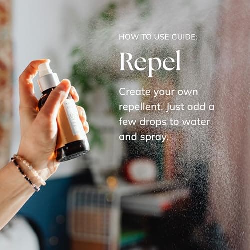 Nikura Insect Bug Repellent Essential Oil Blend - 10ml | Made from Citronella, Lavender, Lemongrass & Peppermint | Perfect for Aromatherapy, Diffuser, Repelling | Vegan & UK Made — view 3