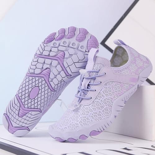 Barefoot Shoes Womens Mens Wide Toe Box Water Shoes Barefoot Trainers Women Men for Walking Running Gym Beach Surf Driving — view 3