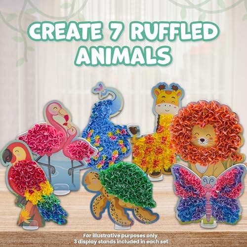 Poke in Art - Animal Kingdom, 900pc Sensory Craft Kits for Kids, Mess Free Arts and Crafts for Kids Activity Packs, Travel Activities for Kids, Boys & Girls Birthday Presents for Ages 4, 5, 6, 7, 8, 9 — view 2