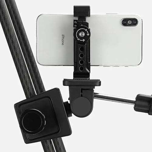 Reflex Camera Aluminium DSLR Window Clamp with Universal 1/4" Mounting Screw Arca-Type Compatibility Max Load 3kg, Clamps to Windows from 1mm to 15mm Thick - Perfect for Stable Shots in the Car — view 3