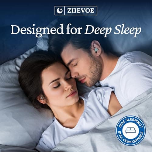 ZIIEVOE Ear Plugs for Sleep–2026 Ultra Upgrade, 5 Layer 36dB Noise Blocking, Anti Slip 12H Stay Put Design, Slow Rebound Cloud Comfort, for Sleeping Studying Travel, 10 Pack — view 2