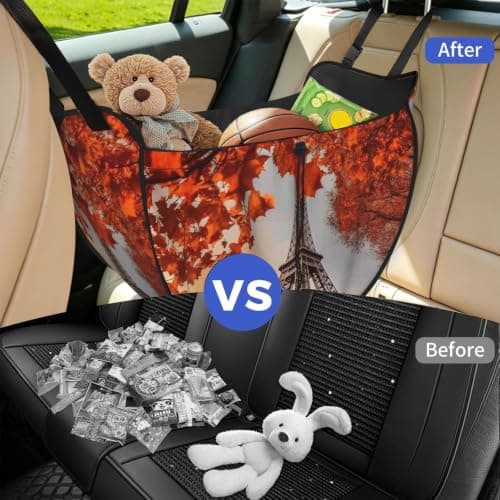 Car Seat Organizer Waterproof Backseat Storage Bag Multiple Car Organizer — view 6