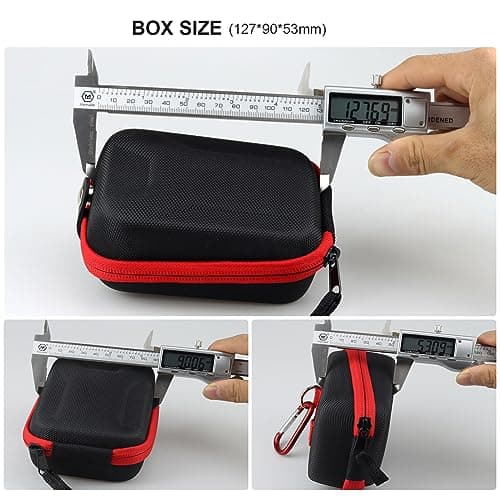Mini Portable Rangefinder Box/Cover, and Portable, Compression and Shockproof, Wear-Resistant Storage Bag with Magnetic Buckle Design, for Rangefinders — view 3