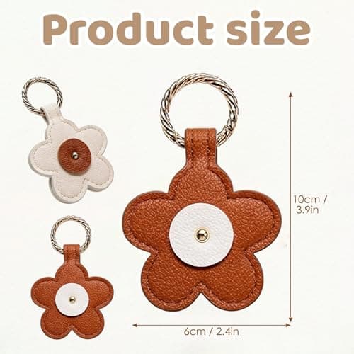 2 Pcs Magnetic Hat Clips for Travel on Bag, Floral Shaped Hat Clip — view 2