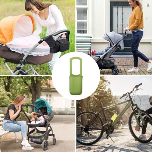 Stroller Attachment Cup Holder Storage Organizer Nursery Storage Teether — view 4