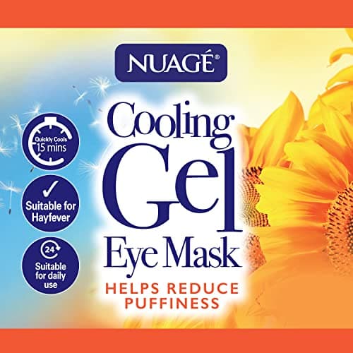 Nuage Cooling Gel Eye Mask | Hayfever Relief, Soothes Tired Irritated Puffy & Inflamed Eyes - Comforting, Refreshing, Reviving Allergy Daily Support — view 2