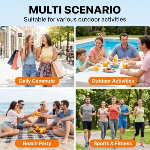 15Pcs Mini Sunscreen Bulk, Travel Size Sun Cream SPF 50 Long Lasting — view 5