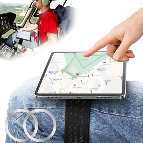 EEEKit Magnetic Thigh Mount for Tablets and Phones, Tablet Holder for Bed
