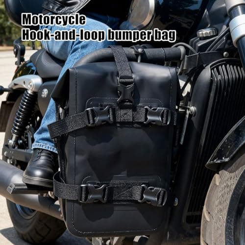 Motorcycle Crash Bar Bags Waterproof Backpack — view 2