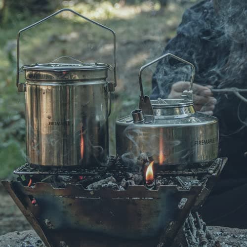Fire-Maple Camping Pot 1.2L Stainless Steel Hanging Cup Steamer — view 6