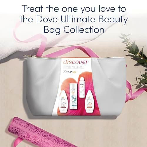 Dove Gift Set with Two Body Washes, Body Lotion, Anti-Perspirant and Beauty Bag, Perfect Gifts for Her, 4 Piece — view 3