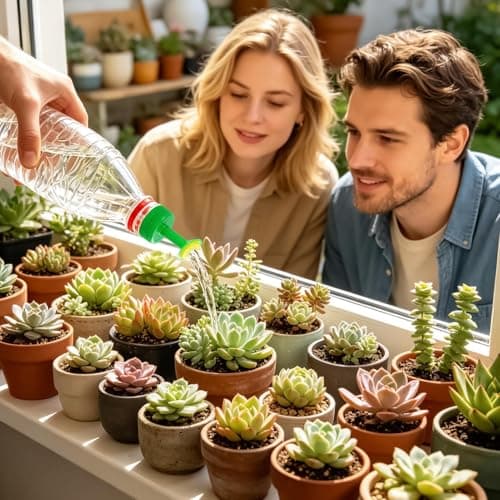 Water Bottle Spout Adapter | Universal Wind,Irrigation Nozzle For Bottle | For Indoor & Outdoor Nursery Balcony Lawn Potted Plants Vegetables Flowers — view 2