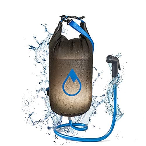 MeinElement Camping Shower – meinMonsun – Mobile Solar Shower and Waterproof Outdoor Drybag – Refresh on Travels and Festivals – Crowdfunding and Design in Germany