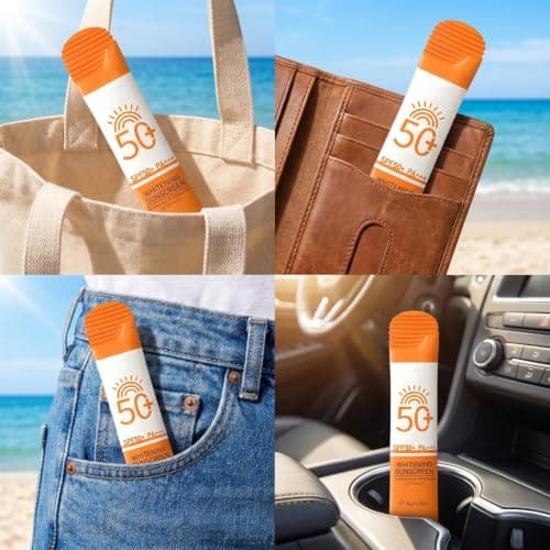 15Pcs Mini Sunscreen Bulk, Travel Size Sun Cream SPF 50 Long Lasting — view 4