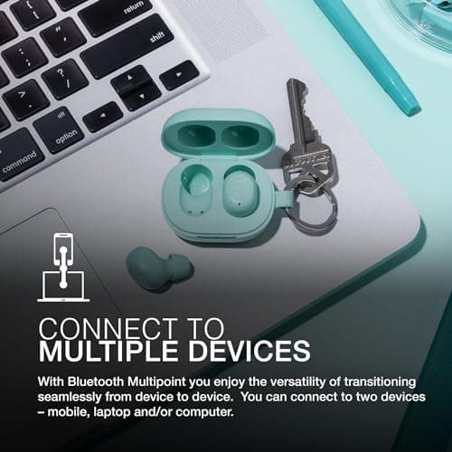 JLab JBuds Mini True Wireless Earbuds with Mic - Bluetooth, Mint — view 3