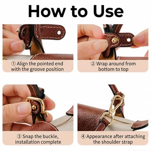 Replacement Shoulder Strap Specially Designed for Longchamp Mini Bags — view 2