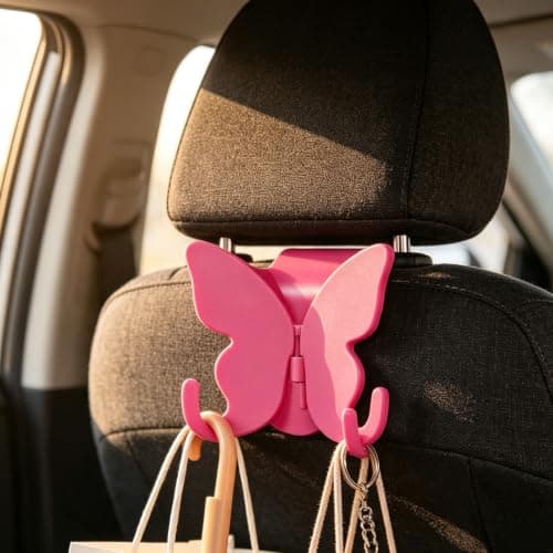 Limtula Headrest Storage Hook, Purple — view 2
