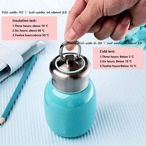7oz/200mL Mini Vacuum Insulated Water Bottle Stainless Steel Travel Mug — view 4
