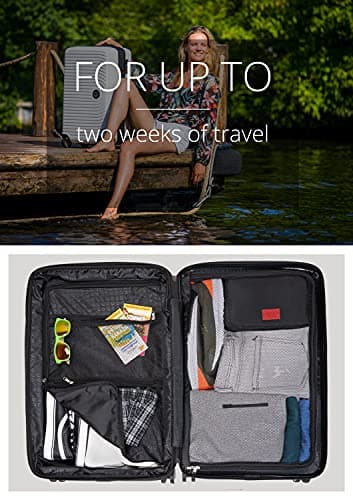 HAUPTSTADTKOFFER Mitte - Medium-Sized Hard-Shell Suitcase, TSA, 4 Wheels, Check-In Luggage with 8 cm Volume Expansion, 68 cm, 88 L, Champagne — view 3