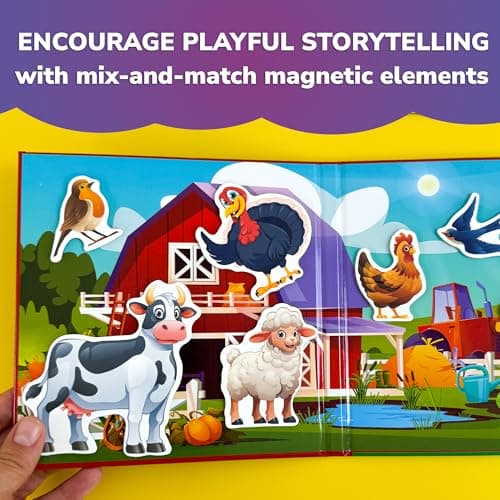 Magnetic Puzzle for 2-3 Years Old - Toddler Travel Toys for Kids 3-5 — view 4