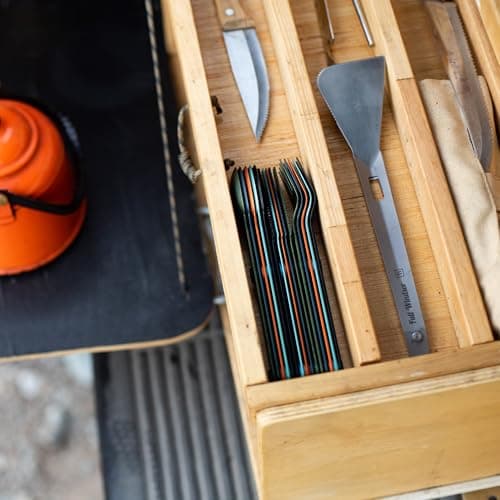 FULL WiNDSOR - MAGWARE Magnetic Travel Camping Cutlery Utensils Set — view 6