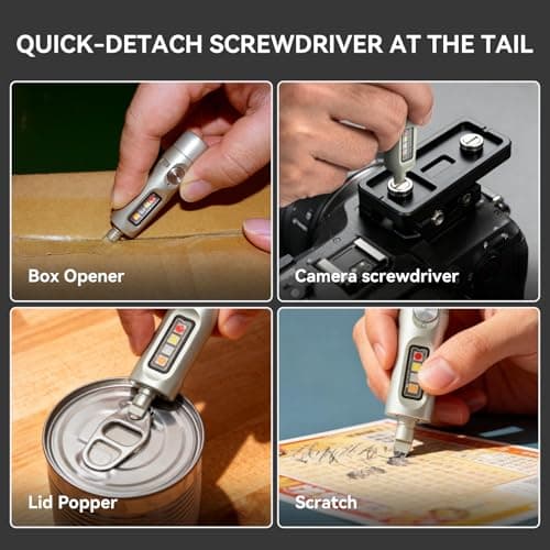 S15PRO-TK Rechargeable EDC Keychain Flashlight,750Lm Mini Light & COB — view 4