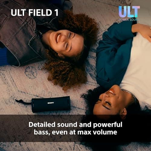 Sony ULT FIELD 1 - Wireless Bluetooth Portable Speaker with ULT POWER SOUND, Ultimate Deep Bass, IP67, Waterproof, Dustproof, Shockproof, 12hr Battery, Clear Call Quality, Outdoor, Travel - Off White — view 3