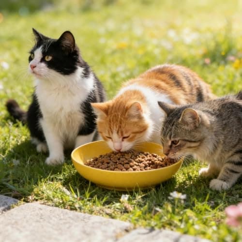 10 Pack Cat Bowls, Shallow Mouthed Cat Dishes, Whisker Friendly Bowl — view 2