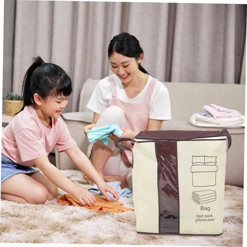 MAGICLULU Large Nonwoven Clothing Storage Bags Waterproof Zip up Handles — view 4