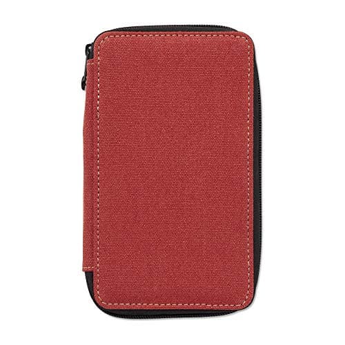 Speedball Canvas Pencil And Accessory Case, 24 Pencil Capacity, Rose, Organiser Pen, Marker, Pencil Case, For Home, School, Art Studio, Travel Art, Stationery Set Essential, Boys, Girls