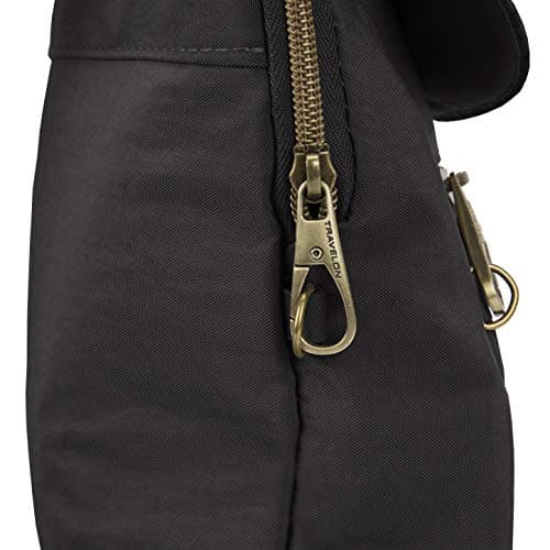Travelon Luggage Anti-Theft Signature Slim Backpack, Black, One Size, Anti-theft Signature Slim Backpack — view 6
