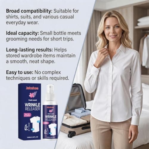 Wrinkle Release Spray Travel Size 2 Pack Fabric Refresher — view 2