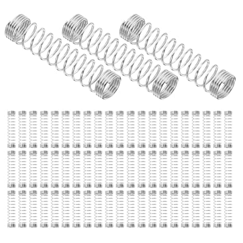 TOYANDONA 100pcs Stainless Steel Pen Refill Springs Small Compression Spring for Ballpoint Pen Replacement for Smooth Writing and Fast Retraction in DIY Repairs