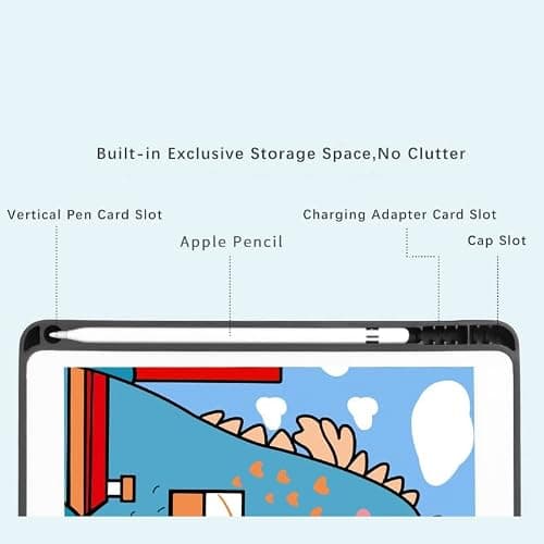 YENDOSTEEN Smart Case for iPad Air 1st Edition Case Cover,Sailing Cruise Cruiseships Travel Case Slim Shell Cover For ipad Air 9.7 inch — view 3